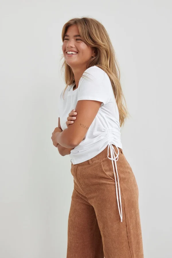 Gina Tricot Freja Top White offre spéciale 1
