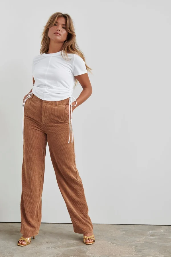 Gina Tricot Freja Top White offre spéciale 3