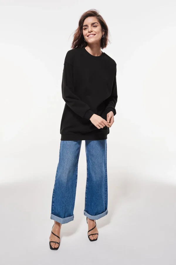 styles dernier cri Gina Tricot Irma Sweater Offblack 1