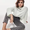 magasin en ligne france Gina Tricot Celia Knitted Sweater Offwhite 10