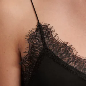 Réductions Gina Tricot Elsa Lace Singlet Black 6