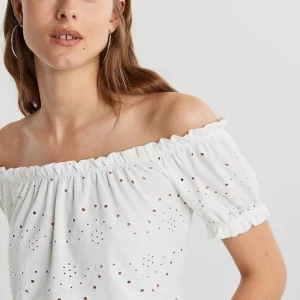 Livraison internationale Gina Tricot Irja Off Shoulder Top White 6