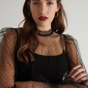 authentiques Gina Tricot Seven Top Black 6