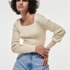 france Gina Tricot Heidi Knitted Sweater Ecru 10
