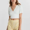 Gina Tricot Kathy Top Offwhite achetez 10
