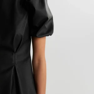 Retour Facile et Gratuit Gina Tricot Kate Pu Top Black 6