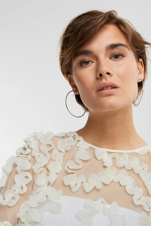 se précipiter pour acheter Gina Tricot Cecilia Top Egret 3