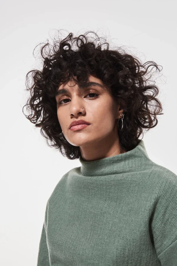 Gina Tricot Emmy Sweater Duck Green Retour Facile et Gratuit 3