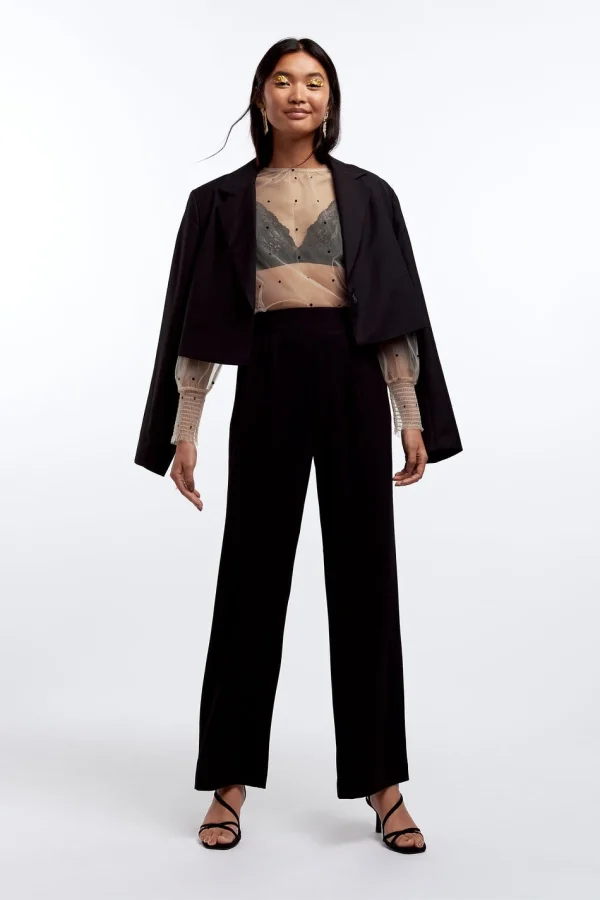 à prix d'occasion Gina Tricot Olive Mesh Top Beige 3
