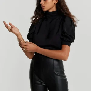 solde en ligne Gina Tricot Liv Open Back Top Black 6