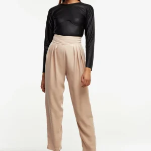 soldes en ligne Gina Tricot Belinda PU Top Black 6