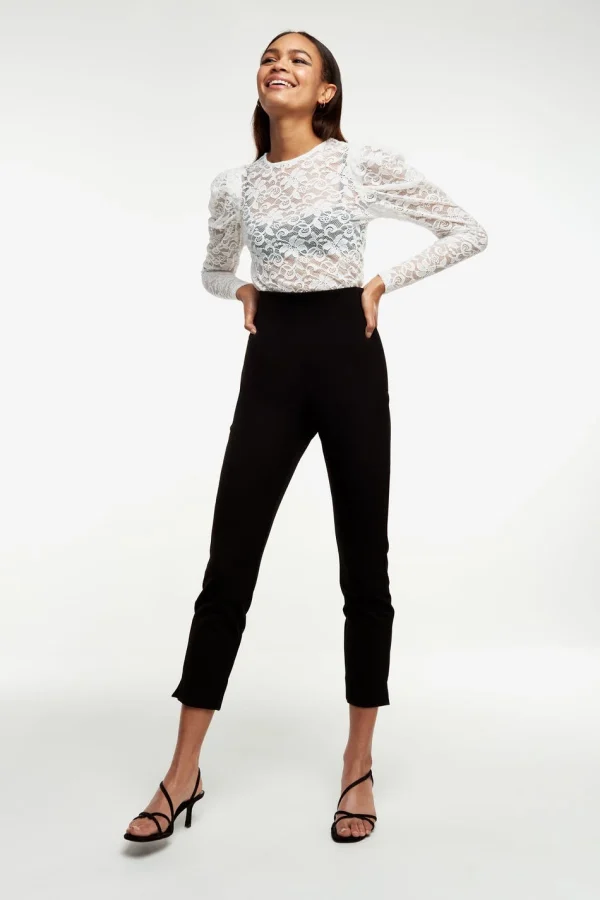 Gina Tricot Tianna Lace Top Offwhite Acheter Maintenant 1