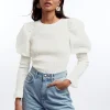 Prix très abordable Gina Tricot Sanna Smock Top Offwhite 10