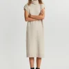 boutique Gina Tricot Lexi Knitted Vest Oat Melange 10