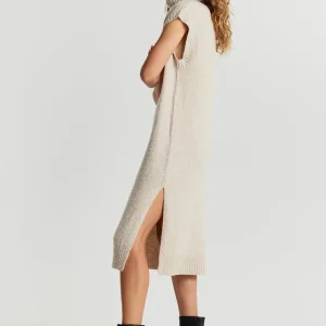 boutique Gina Tricot Lexi Knitted Vest Oat Melange 6