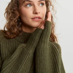 Gina Tricot Rosie Knitted Sweater Beech prix le plus bas 6