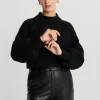 Authenticité garantie Gina Tricot Rosie Knitted Sweater Black 8