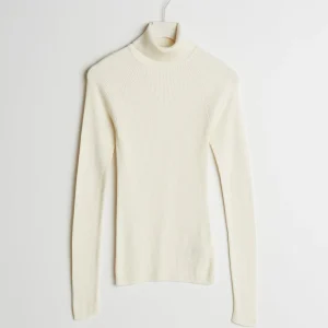 excellente qualité Gina Tricot Sigrid Knitted Top Warm White 6