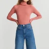 en vente Gina Tricot Sigrid Knitted Top Mauveglow 8