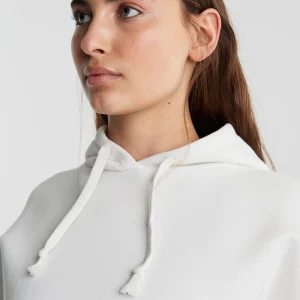 Gina Tricot Basic Cropped Hood Offwhite Prix très abordable 6
