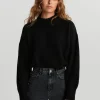 Gina Tricot Maggie Knitted Sweater Black online boutique 10